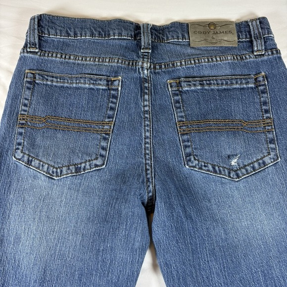 Cody James Jeans Straight Bootcut Western Men's 32x30 Stretch Denim Blue Cowboy - Picture 8 of 14